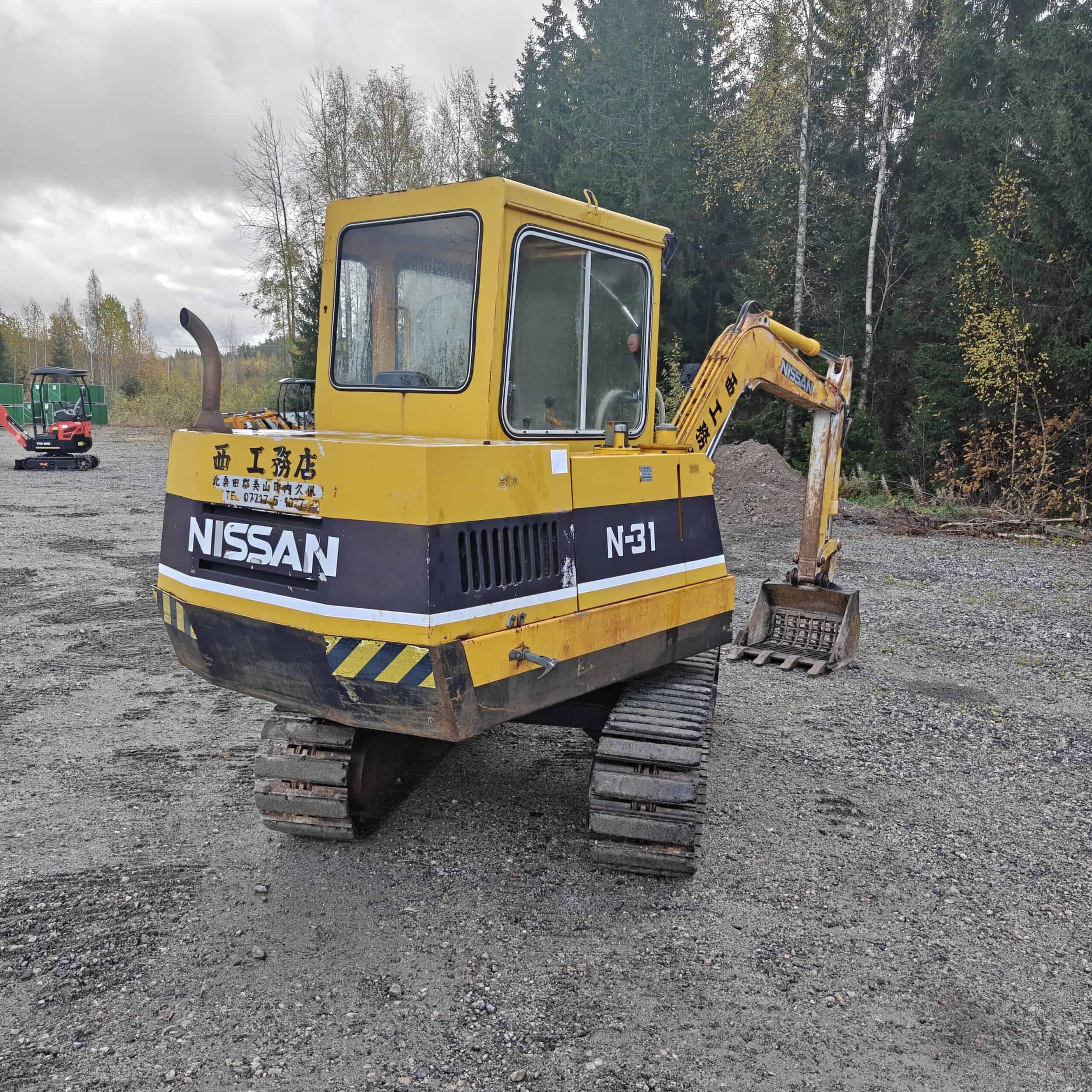 NISSAN N31SS-C Minikaivuri - Image 6